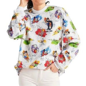 Disney Ink And Paint Animation White Spirit Jersey, Size XL